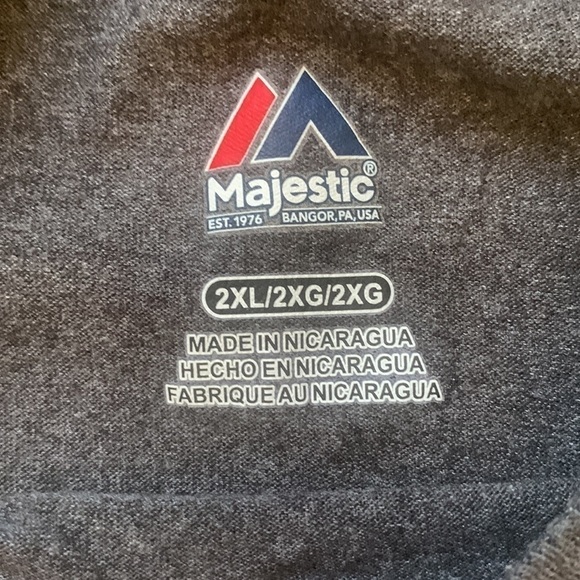 NFL Arizona Cardinals Gray Short Sleeved Tee Shirt Size 2XL - Picture 4 of 5